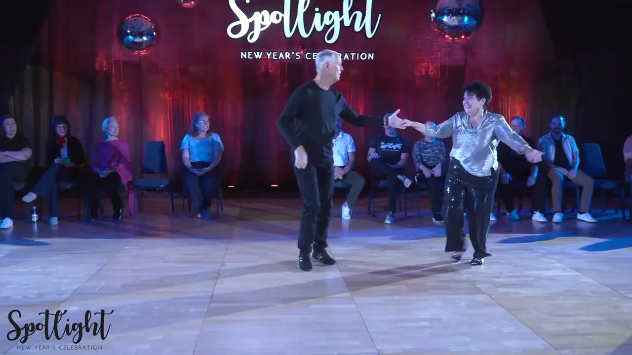 Spotlight New Year's Celebration 2025/2026 Masters Jack & Jill Buz McCreary & Susan DeFelice