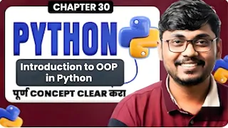 Day 30 Introduction to OOP in Python Class Objects Methods Explained Beginner Friendly