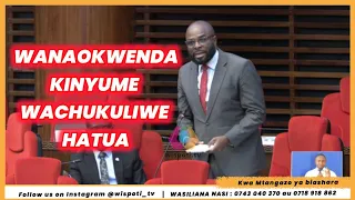 shigongo suspended parliament temporarily those acting contrary should face consequences
