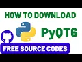 How to install PyQt6 - Python