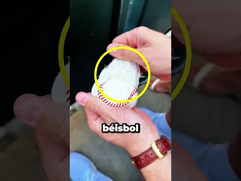 Qué Había Dentro de la Pelota de Béisbol! ⚾😱
