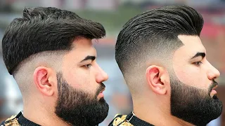 تعلم أسهل طريقة لكسر حرف الصفر في تدريج الشعر The Perfect MID Skin Fade 