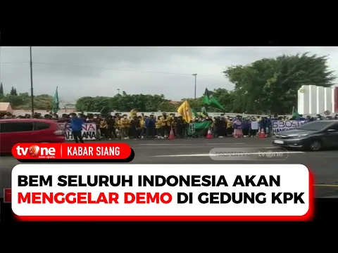 BEM Seluruh Indonesia Turun ke Jalan Gelar Aksi Selamatkan KPK