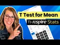 TI-Nspire t-Test in Minutes So Easy