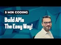 Build Your First API in 5 Minutes with FastAPI and Replit Beginner Tutorial