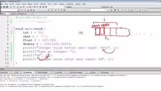 C Programming Tutorial User Input Address Operator Chap-2 Part-17