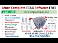ETABS Free Course How to assign eart uake loads Lec 21