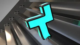 Only Hexomino Form 17 + Reverse | Softbody Simulation V67 ❤️ C4D4U
