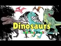 50 Dinosaurs Coloring Pages for All Ages - Print-Ready PDF