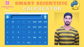Smart Scientific Calculator using Tkinter Python Demo