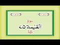 Download Lagu Surah 75 Chapter 75 Al Qiyamah HD complete Quran with Urdu Hindi translation