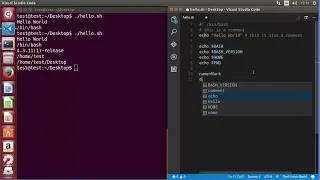 Shell Scripting Tutorial for Beginners 2 using Variables and Comments