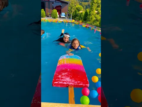تعليم السباحة للاطفال في المسبح 🏊‍♂️