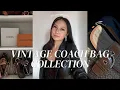 My Vintage Coach Bag Collection 2024