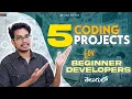 5 Coding Projects for Beginners Developers to Improve your Skills Telugu