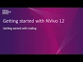 NVivo 12 Getting started with coding