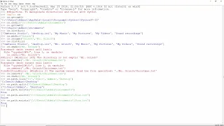 Python Managing Directories and Files Practical