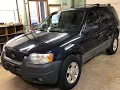 2004 Ford Escape Blue for Parts or Repair
