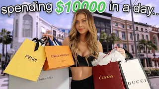 spending 10 000 in a day