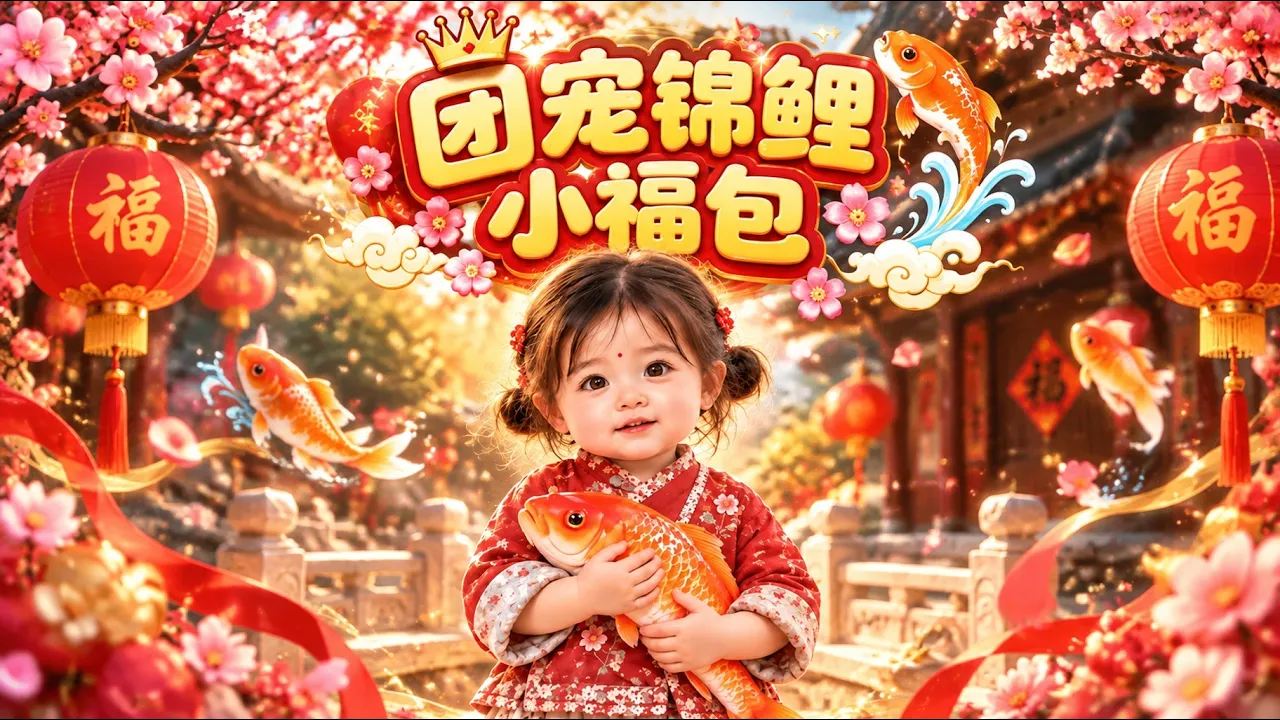 The family’s beloved lucky charm, Little Fubao