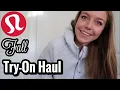 Try On Lululemon Haul Review Align Tanks Scuba Half Zip College Student