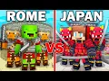 Download Lagu Mikey in Ancient Rome vs JJ in Old Japan Survival Battle in Minecraft - Maizen