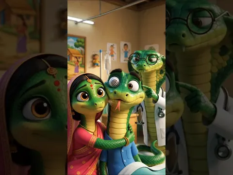 snake funny story🤯🐍 #cartoon #story #animation #shorts #trending #explainwithmuntaha