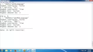VBScript Tutorial 3
