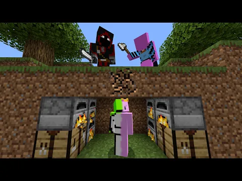 Video Thumbnail: Minecraft Speedrunner Swap VS 2 Hunters