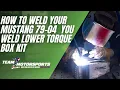 photo of 79-04 Mustang Lower Torque Box Replacement Kit - Tab and Slot (Unwelded) from Team Z Motorsports - Video 2 of 3