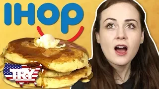 Irish People Try IHOP For The First Time in AMERICA