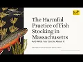 The Harmful Practice of Fish Stocking in Massachusetts and What You Can Do to Help Webinar