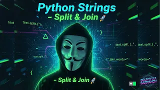 HackerRank Python Strings Tutorial Split and Join Explained Bounty - Ka