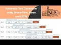 NLP Tutorial 11 - Automatic Text Generation using TensorFlow Keras and LSTM