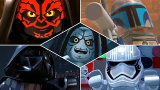LEGO Star Wars The Skywalker Saga - All Bosses Endings