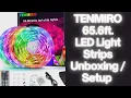 Tenmiro LED Strip Lights Unboxing and Set-Up