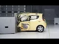 2013 Chevrolet Spark driver-side small overlap IIHS crash test