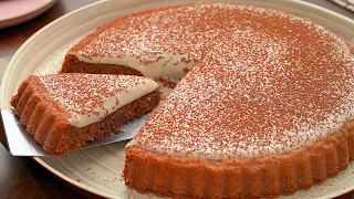 كيكة القهوة الهشة بكوب دقيق واحد   مكوناتها بسيطه و طعمها رهييييب    دندنها