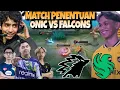 PEMBALASAN DARI SKYLAAARR ESMERALDAAA !! PENENTUAN ANTARA ONIC VS TEAM FALCONS MATCH 3 - GOTF 2025