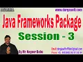 Java Frameworks Package tutorials Session - 3 by Mr Nagoor Babu On 09-10-2023 6PM IST