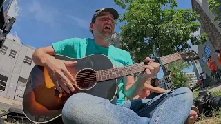 Who You Say I Am | Acoustic Worship Cover (Live in Washington, D.C.) | Joshua Ertle