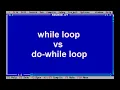 C Program 09 - While vs do-while loop Difference between while do-while in C programming