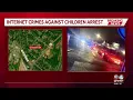 Suspect arrested for internet crimes against children Greenville home searched
