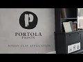 Roman Clay Application Tutorial Portola Paints