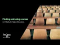Finding and Using Courses in O Reilly for Higher Education O Reilly Learning Training Series
