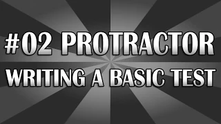 AngularJS Protractor Tutorial 02 Configuration and Basic Test QAShahin