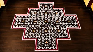 Krishnasthami special with 21*1 dots|sri krishna janmastmi muggulu|#rangoli@Suryadailyrangolidesigns