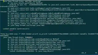 Easy way to get multiple Java Thread Dumps using jstack