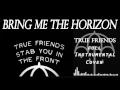 Bring Me The Horizon - True Friends - Full Instrumental Cover!!