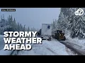 Caltrans urges drivers to stay prepared amid stormy weather in the Northstate this weekend